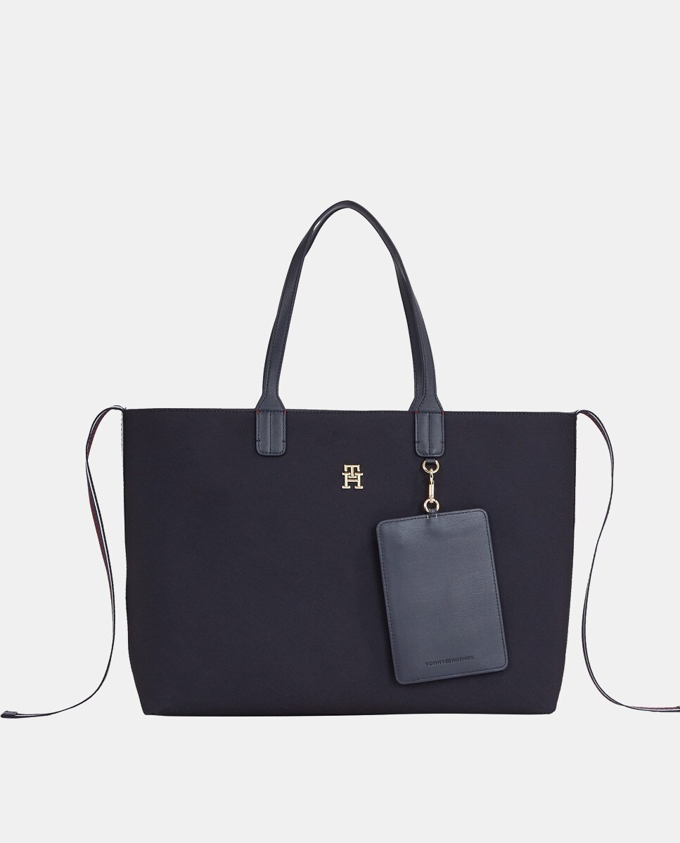 Sac tote recyclé avec logo métallique