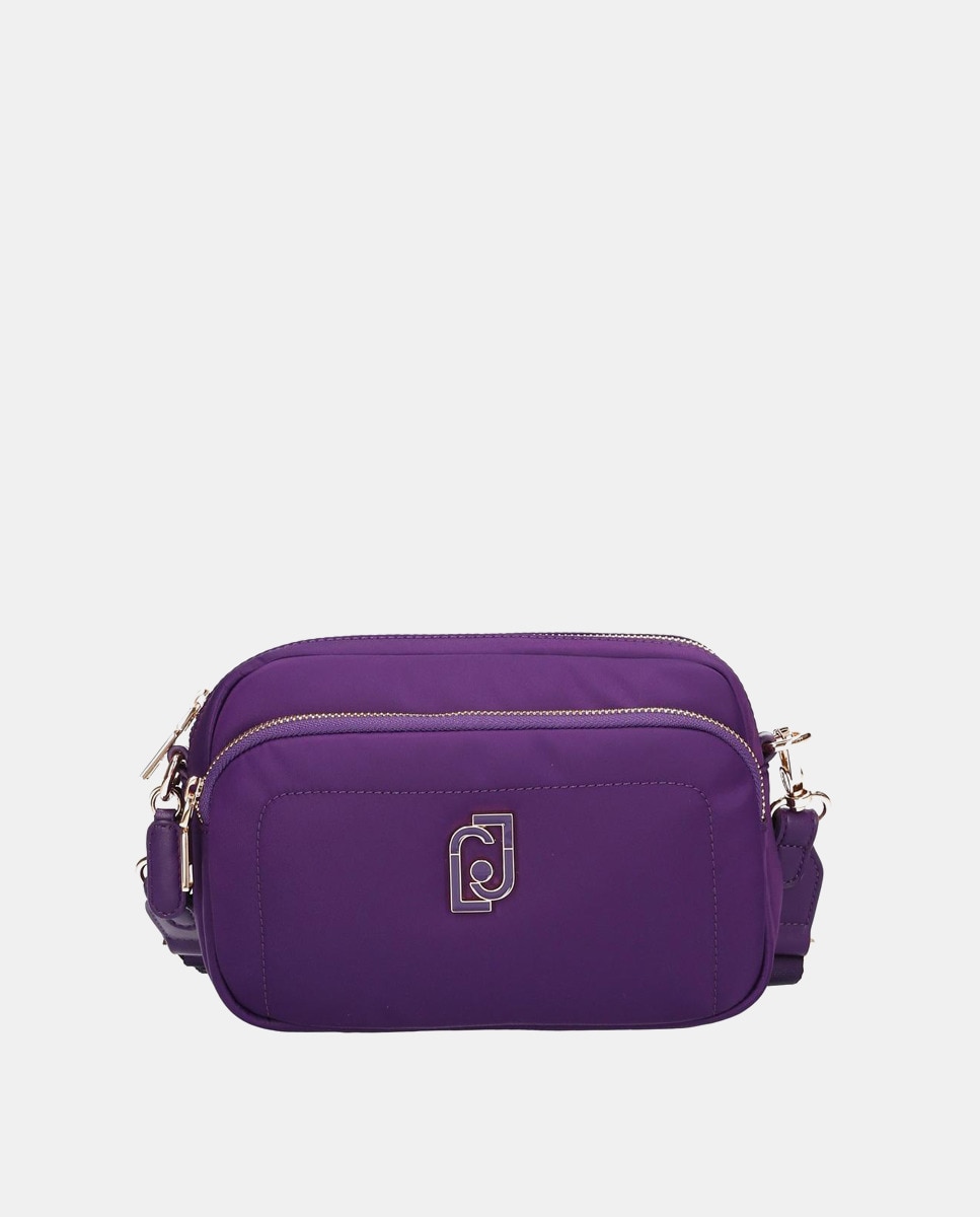 Sac à bandoulière zippé en nylon