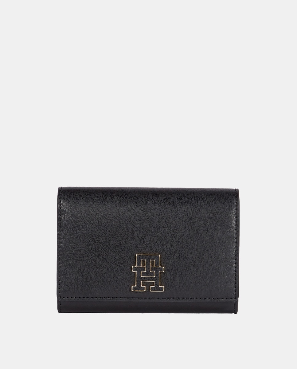 Petite pochette à rabat avec logo TH
