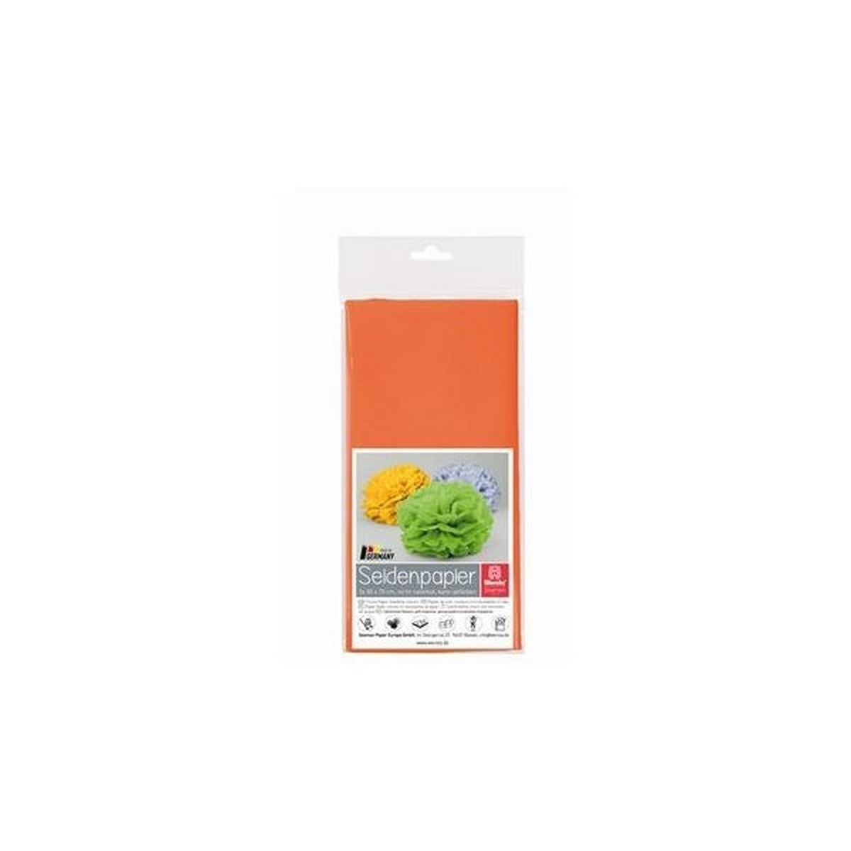 Imagem 0 de Papel de Seda com 5 Folhas 20 g - Vermelho
