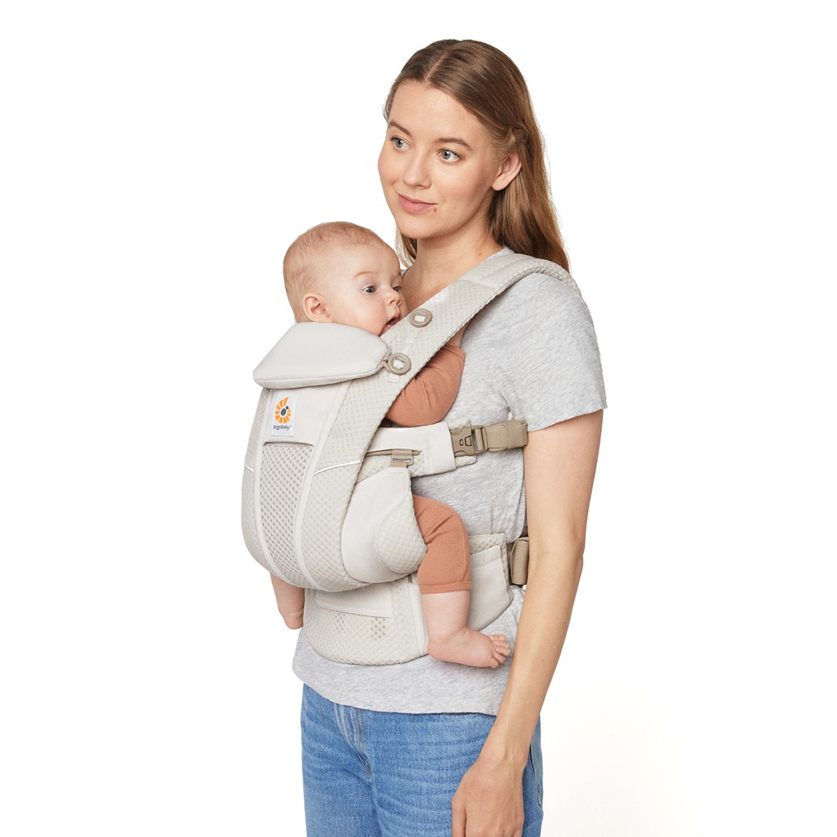 Marsúpio Omni Breeze de 4 Posições Fumo-18