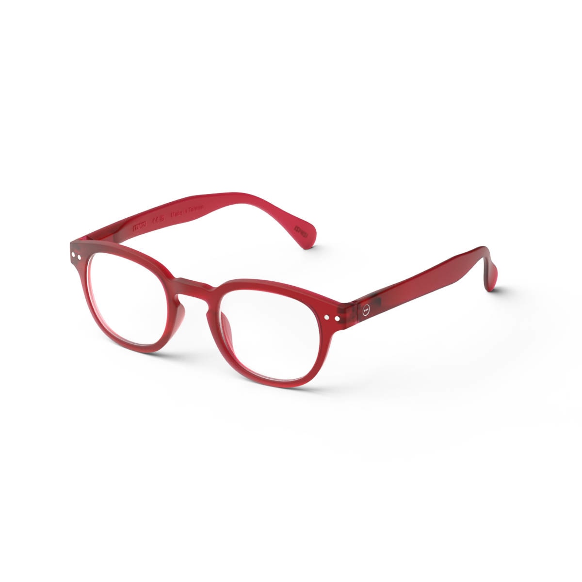 Gafas de lectura Izipizi #C forma cuadrada rojo Rojo-3
