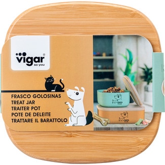 Caixa de Bambu Verde Pequena embalagem 1 unidade - Vigar