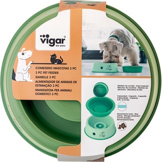 Comedouro Verde embalagem 1 unidade - Vigar