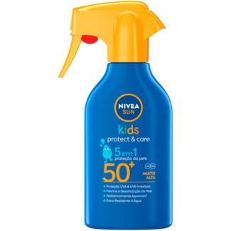 Protetor Solar Infantil Care FP 50 + 5 em 1 Kids Protetor & Care embalagem 270 ml - Nivea Sun
