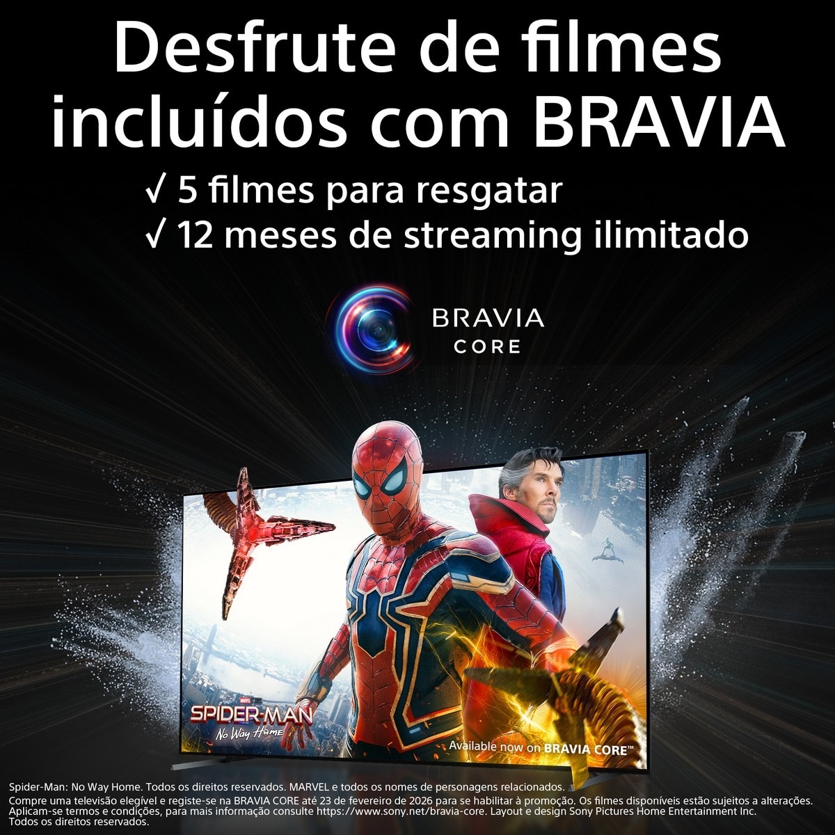TV Sony BRAVIA LED 65" (164 cm) KD-65X85L UHD 4K HDR, Smart TV, Google TV 7