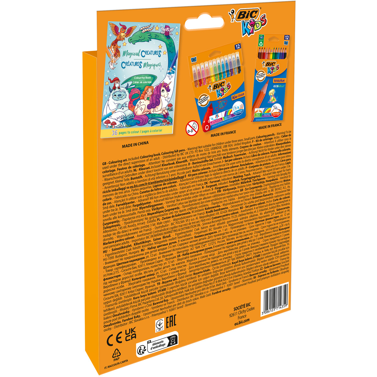 Conjunto de Colorir Kids Multicolor-2