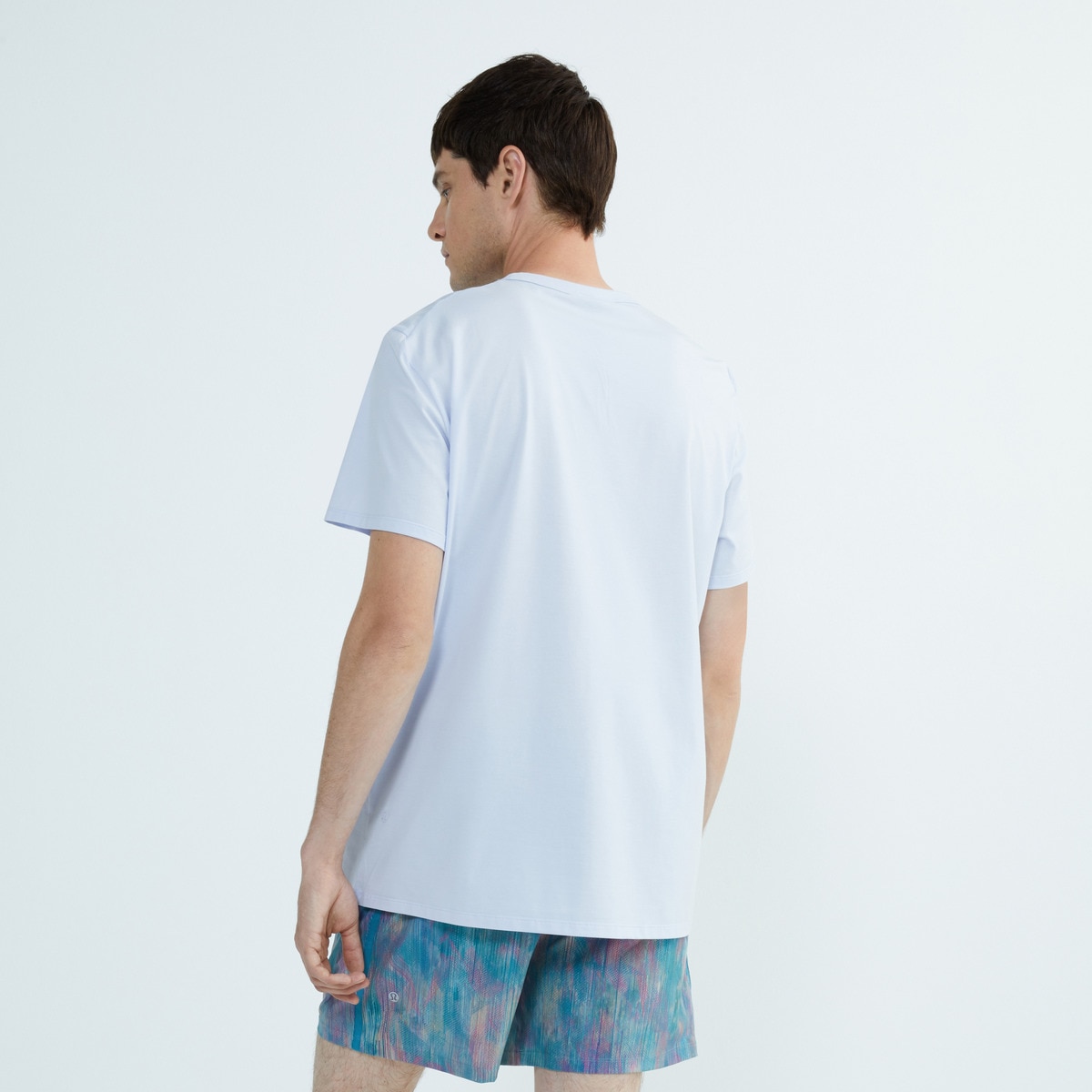 T-shirt de Homem Fundamental Azul-claro-2