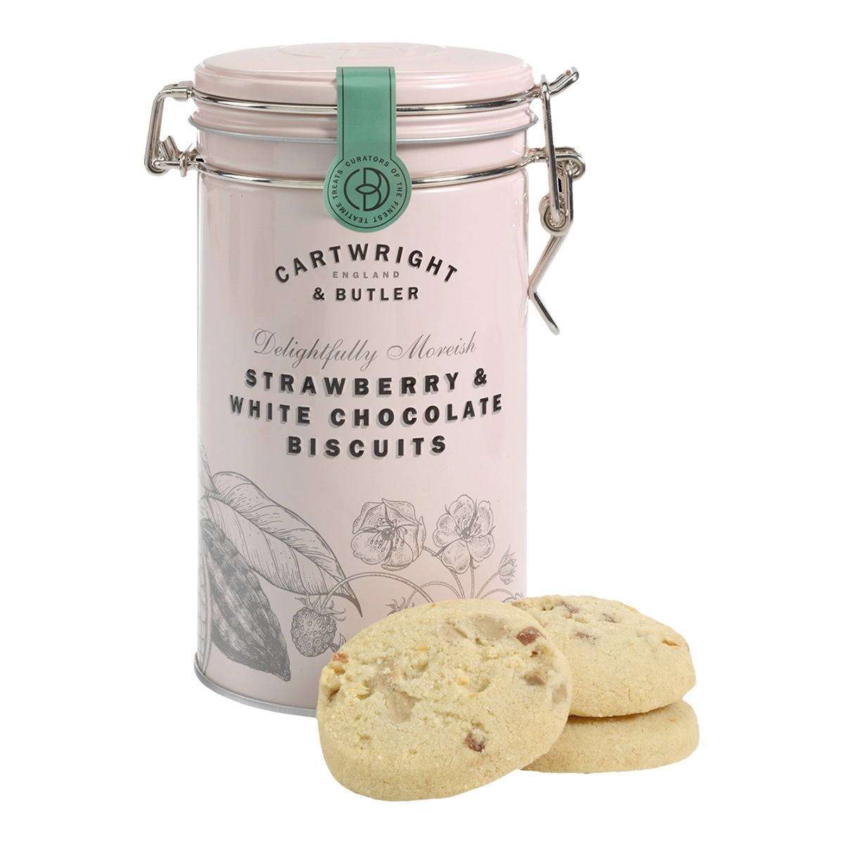 Galletas chocolate blanco y fresa Cartwright & Butler 1