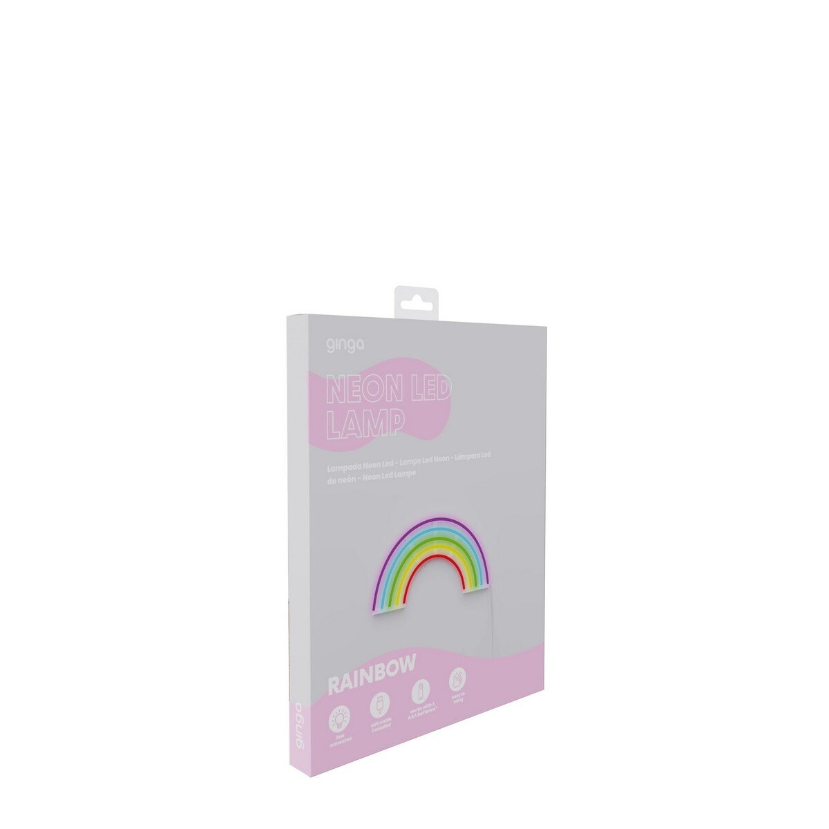 Lâmpada Neon LED Lamp Rainbow 3