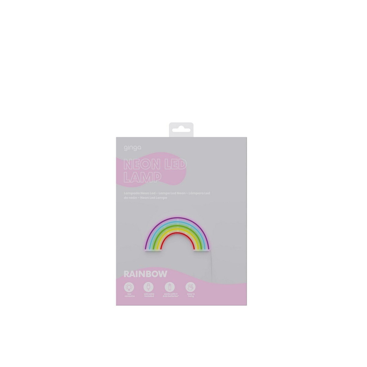 Lâmpada Neon LED Lamp Rainbow 2