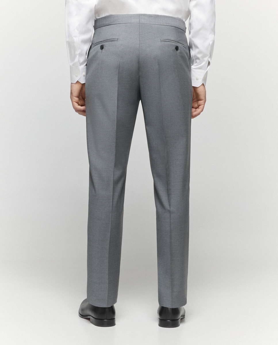 Casaco de Cerimónia Regular Fit Cinzento-6
