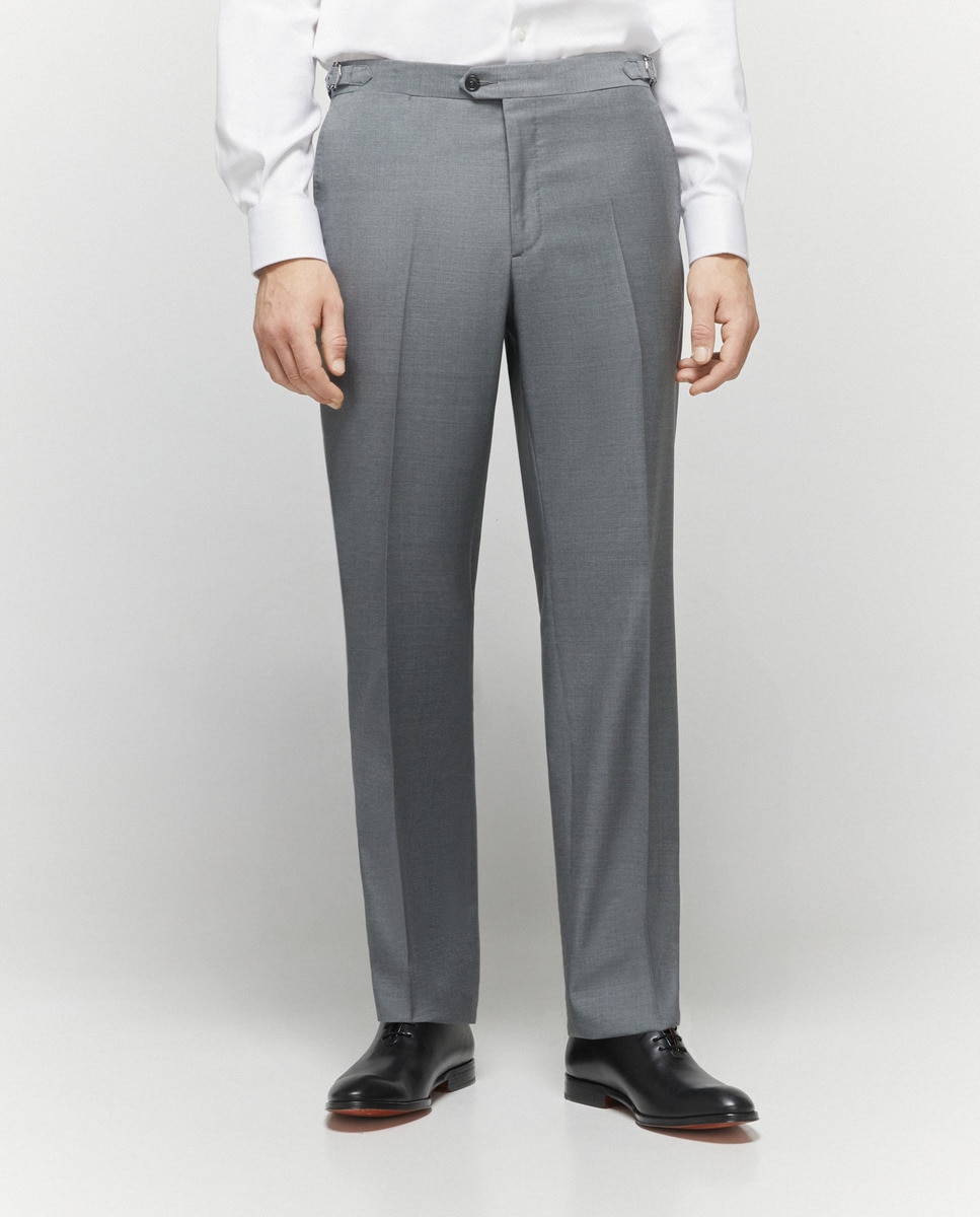 Casaco de Cerimónia Regular Fit Cinzento-2