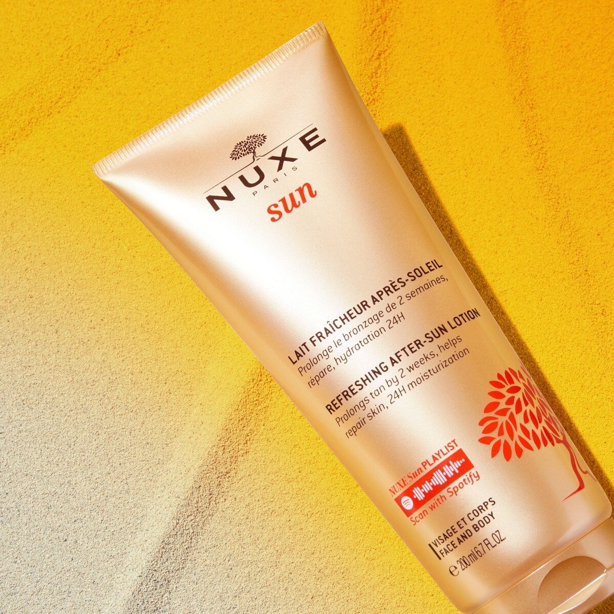Leite Facial e Corporal Refrescante para Depois do Sol Nuxe Sun 4