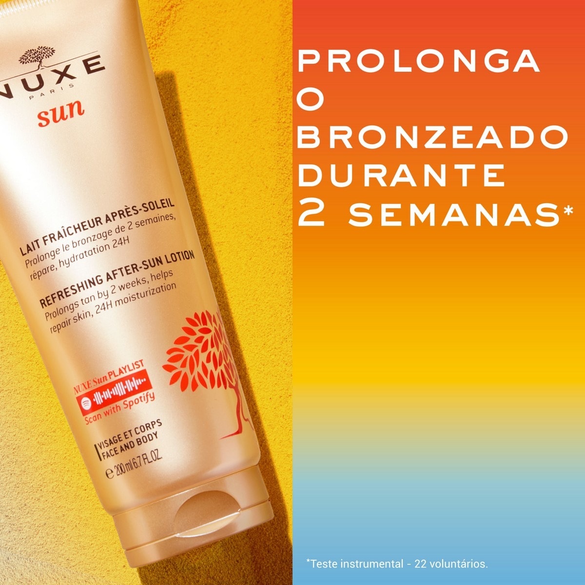 Leite Facial e Corporal Refrescante para Depois do Sol Nuxe Sun 3