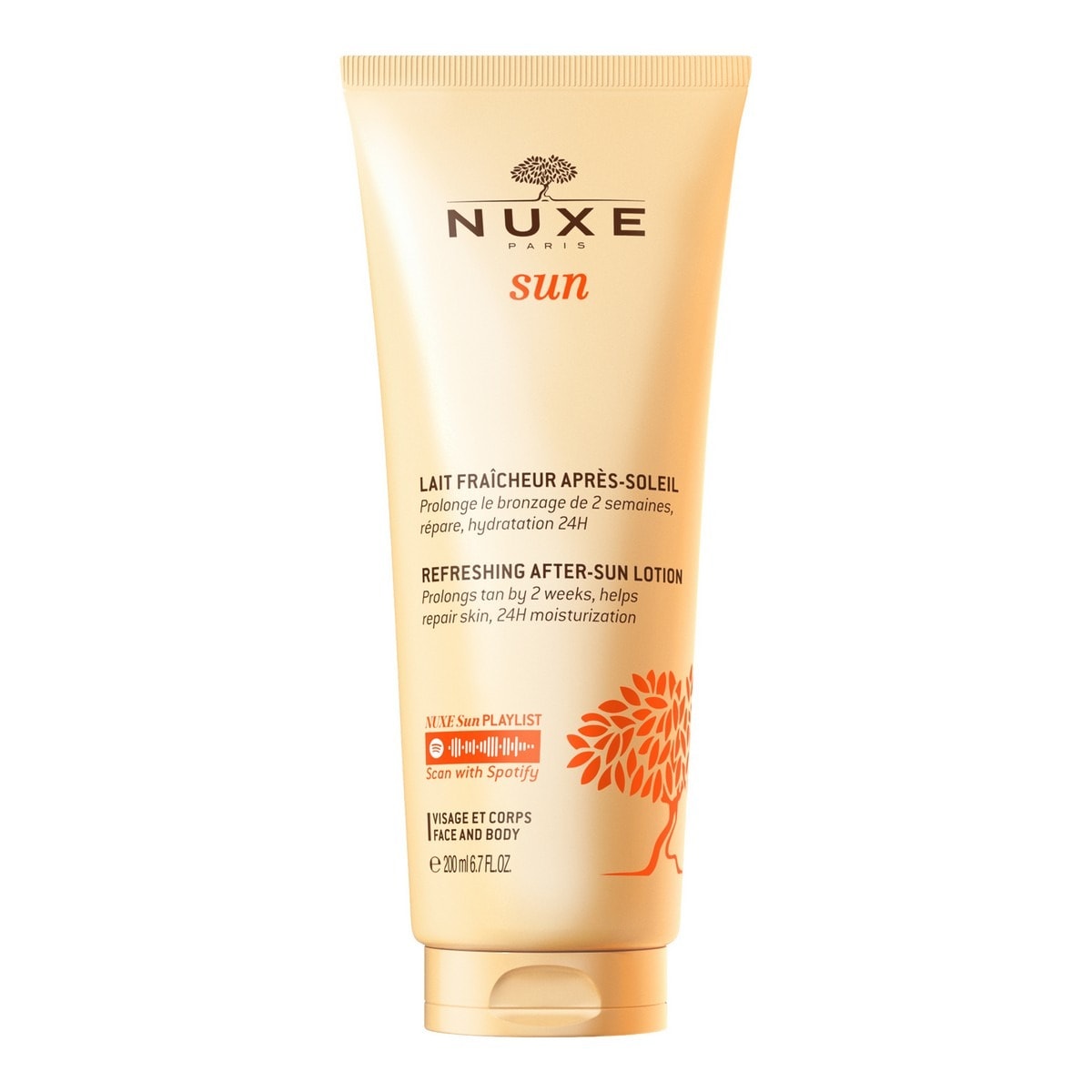 Leite Facial e Corporal Refrescante para Depois do Sol Nuxe Sun 1
