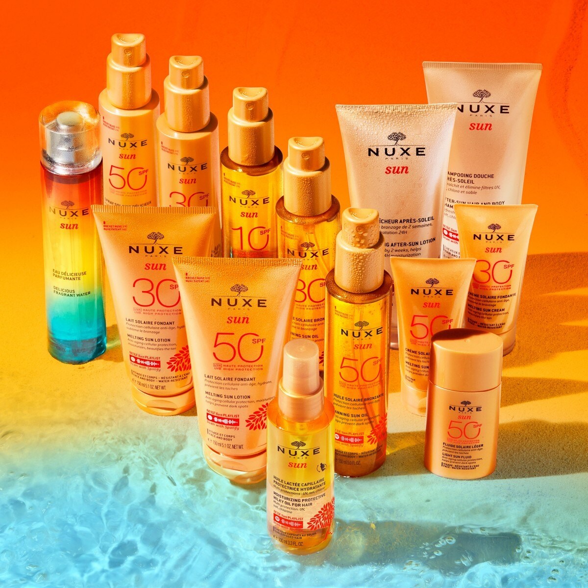 Protetor Solar em Óleo Bronzeador Rosto e Corpo SPF 30 Nuxe Sun 8