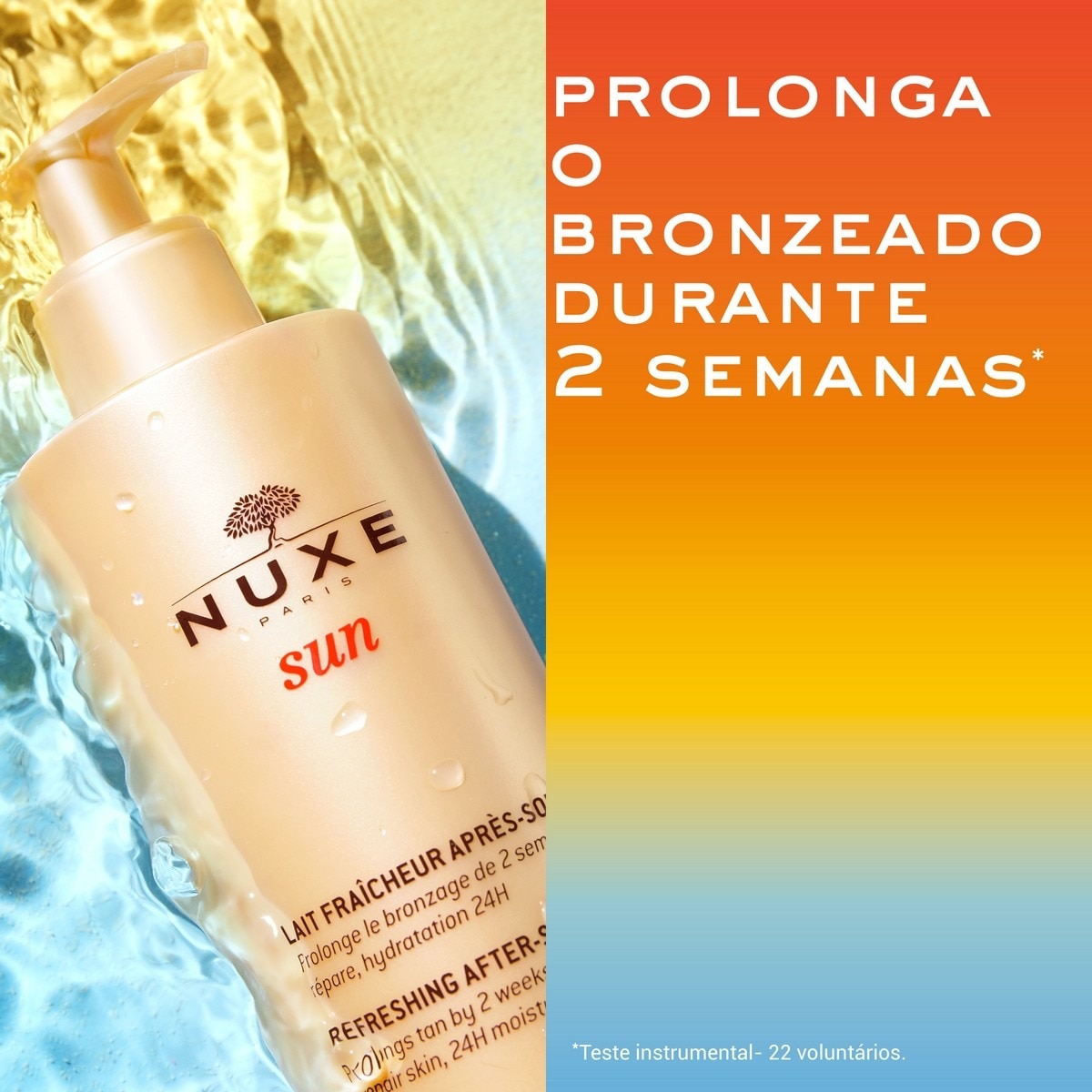 After Sun Leite Refrescante Rosto e Corpo - 400 ml 3
