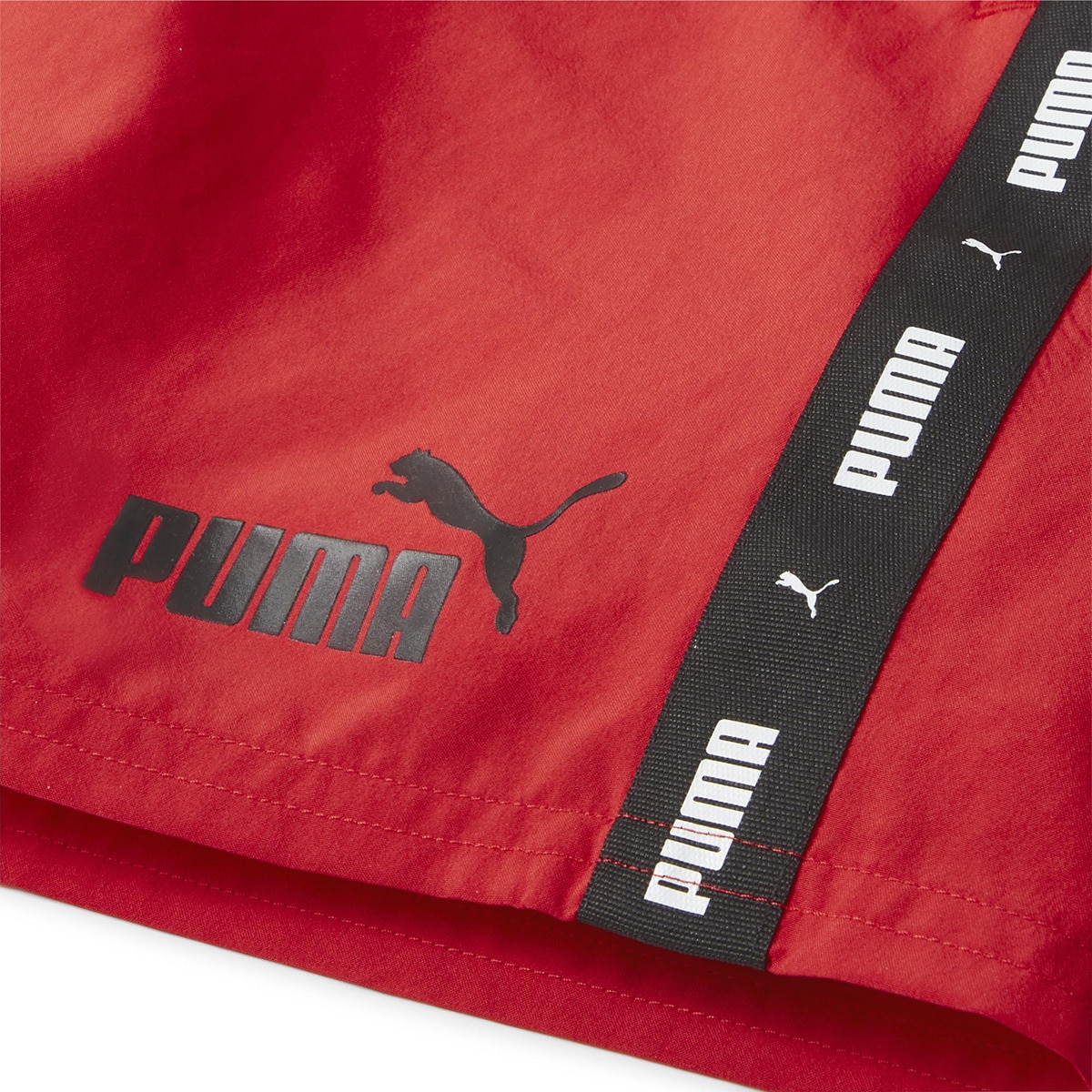 Calções de Homem ESS+ Tape Puma Vermelho-2