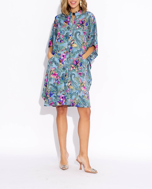 Imagen 0 de Pareo kaftan corto estampado