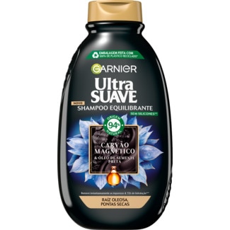 Ultra Suave Champô Carvão embalagem 400 ml - Garnier