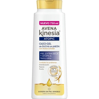 Óleo Gel Duche para pele Extra Seca e Atópica embalagem 550 ml - Kinesia