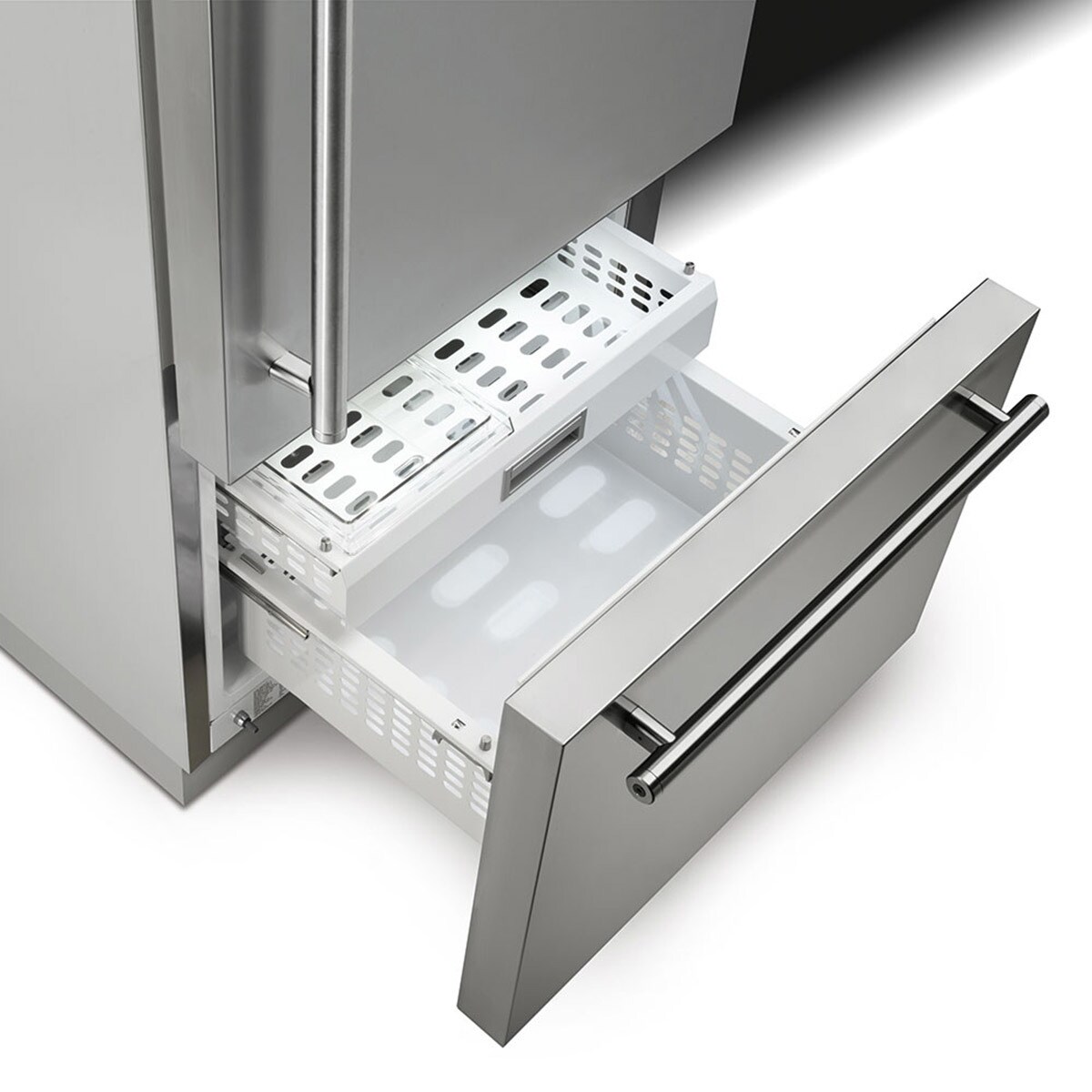 Frigorífico Combinado Smeg Classica RF376RSIX No Frost com Dobradiças à Direita e de 212 cm - Aço Inox Aço inoxidável-3