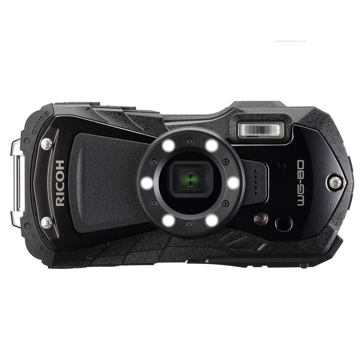 Cámara compacta Ricoh WG-80 Negro-1