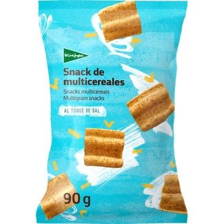 snacks de multicereales al toque de sal bolsa 90 g - El Corte Ingles