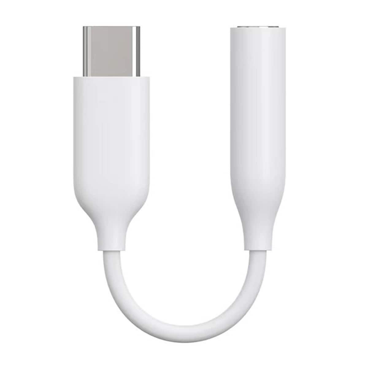 Adaptador de conexión Inves LT-C35A de USB-C a Jack 3,5 mm Blanco-3