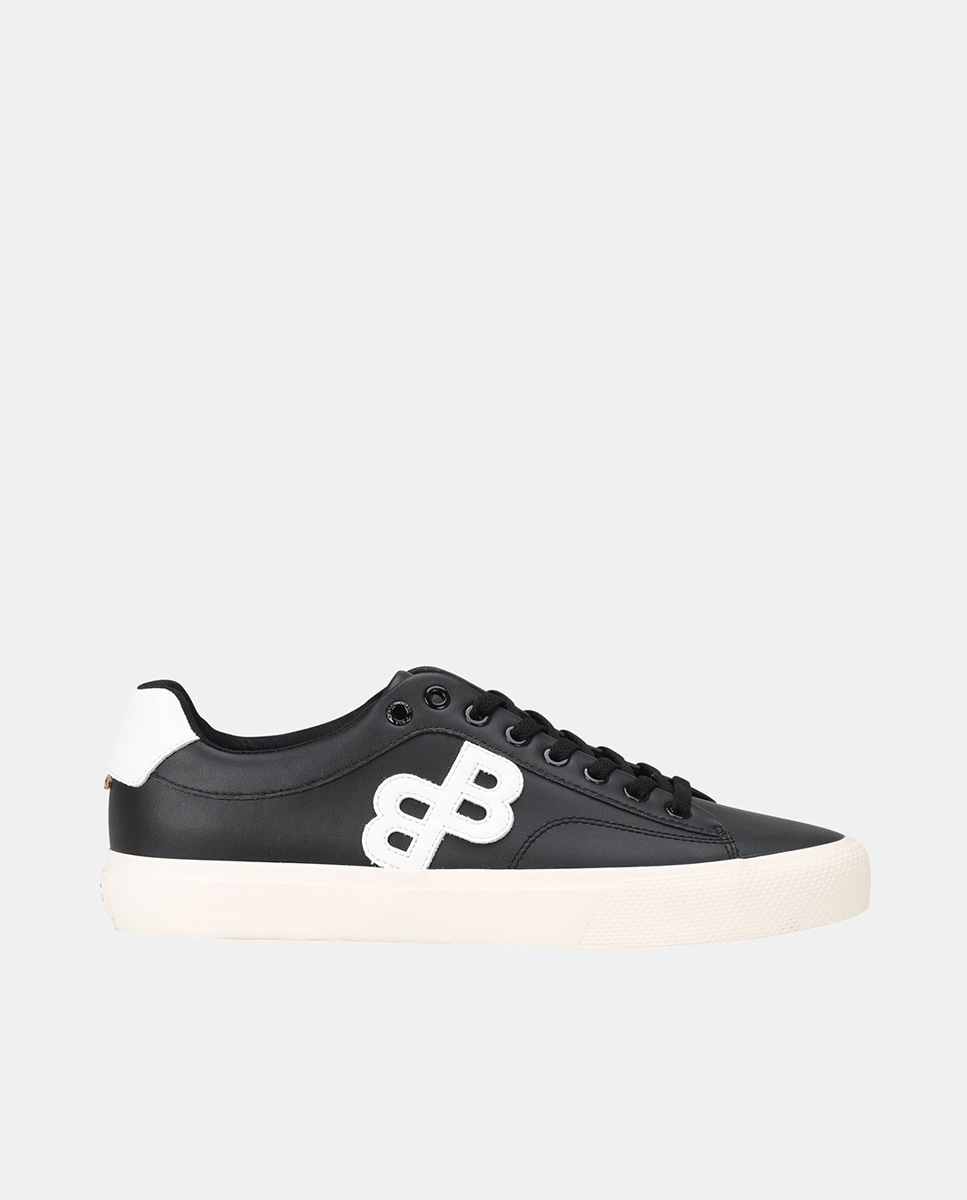 Chaussures basses à semelle cuvette avec logo et détails contrastants