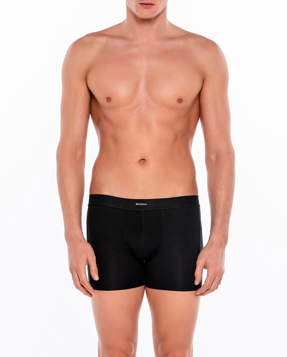 Pack de 2 Boxers Together Preto-1