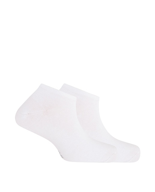 Imagen 0 de Pack de 2 pares de calcetines tobilleros de hombre de algodón orgánico lisos.