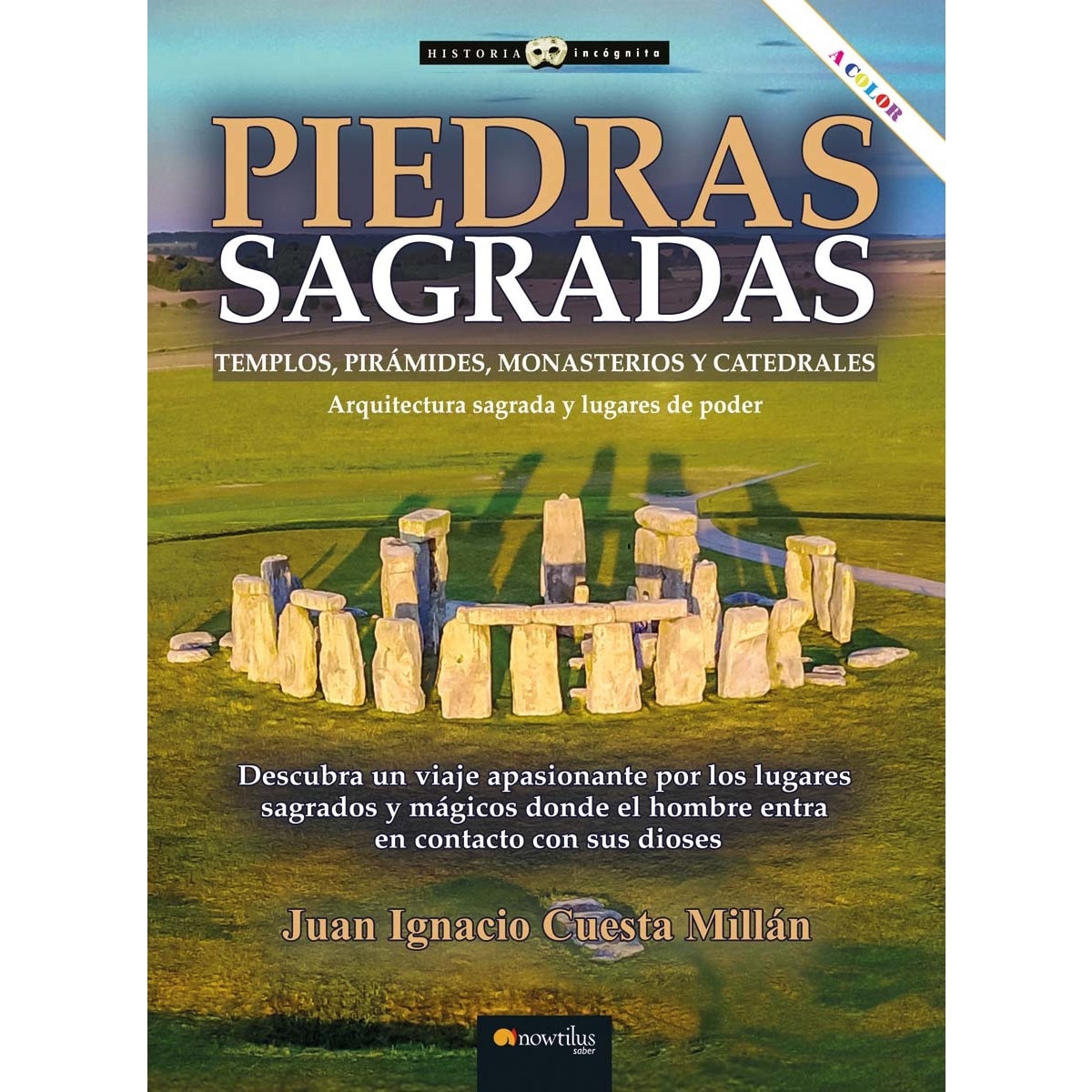 Piedras sagradas N.E. COLOR: Templos, pirámides, monasterios y Catedrales (Capa mole com abas) 1
