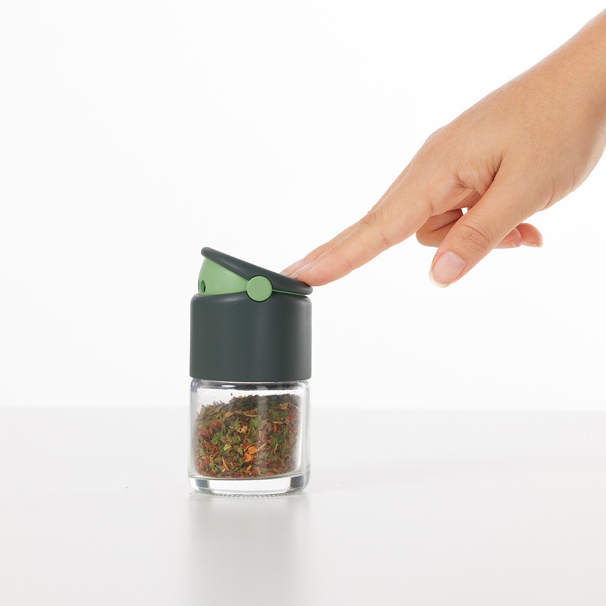 Recipiente de Especiarias Verde-4