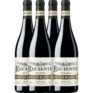 vino tinto tempranillo mazuello graciano reserva DOCa Caja 4 botellas 75 cl - Reciente