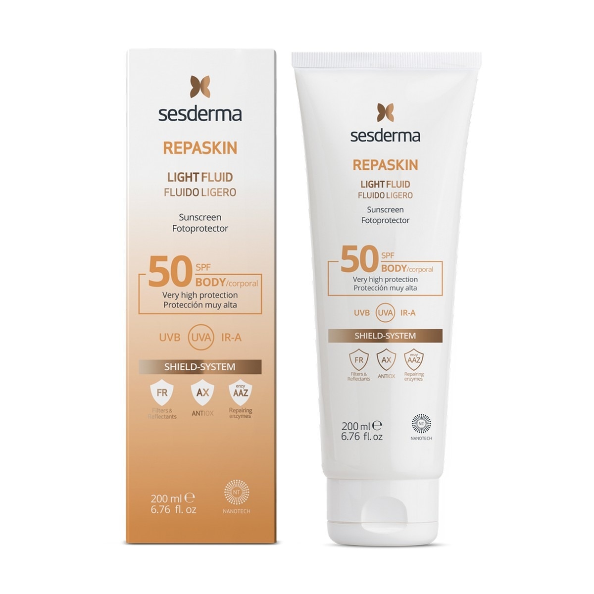 Protetor Solar Fotoprotector Corporal SPF50 Repaskin Sesderma 2