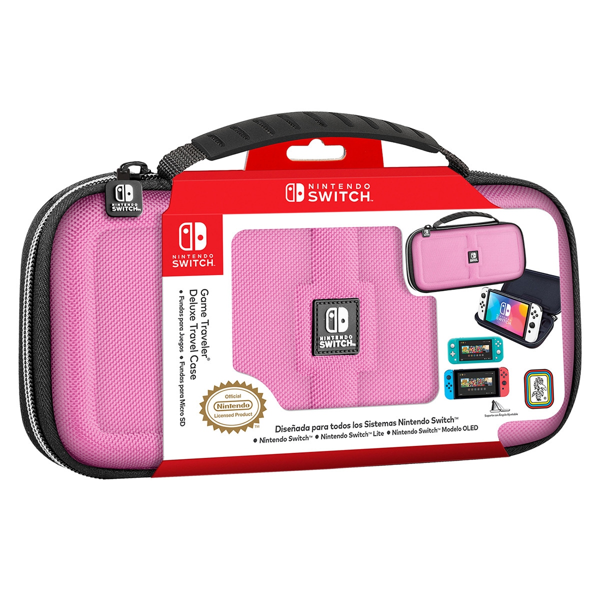 Bolsa rosa NNS30P Nintendo Switch 2