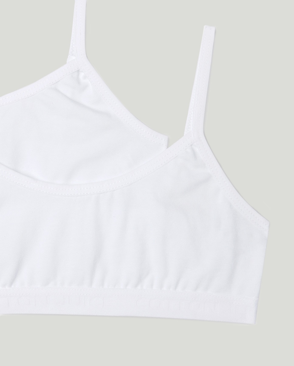 Pack de 2 Tops Lisos Branco-3