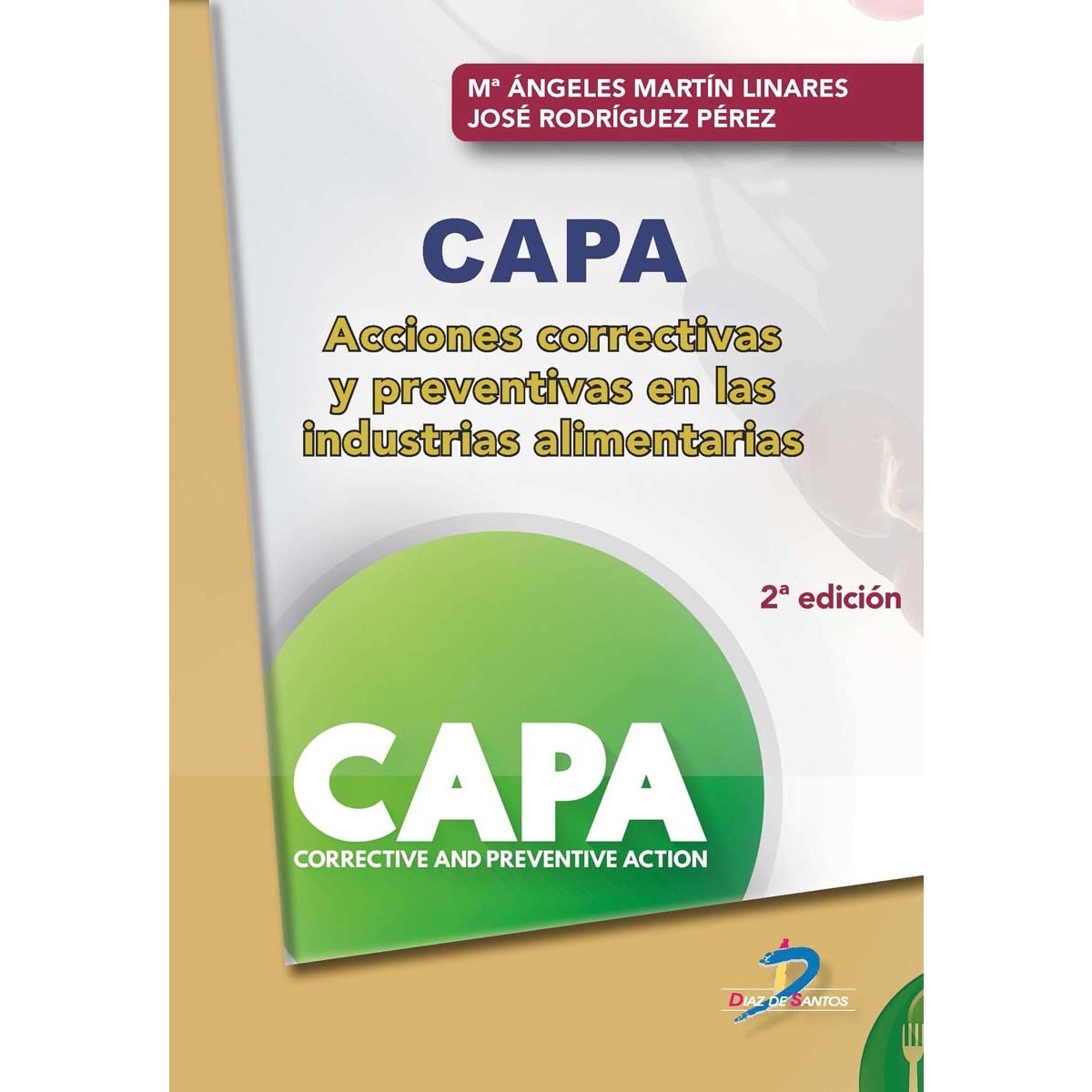 Imagem 0 de CAPA: Acciones correctivas y preventivas en las industrias alimentarias (Capa mole)