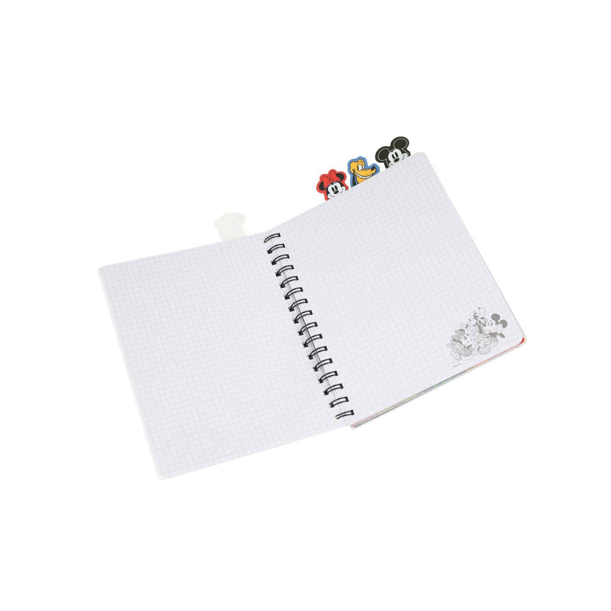 Cuaderno espiral con divisores 80 g 100 hojas Mickey Mouse Coolpack Surtido-4