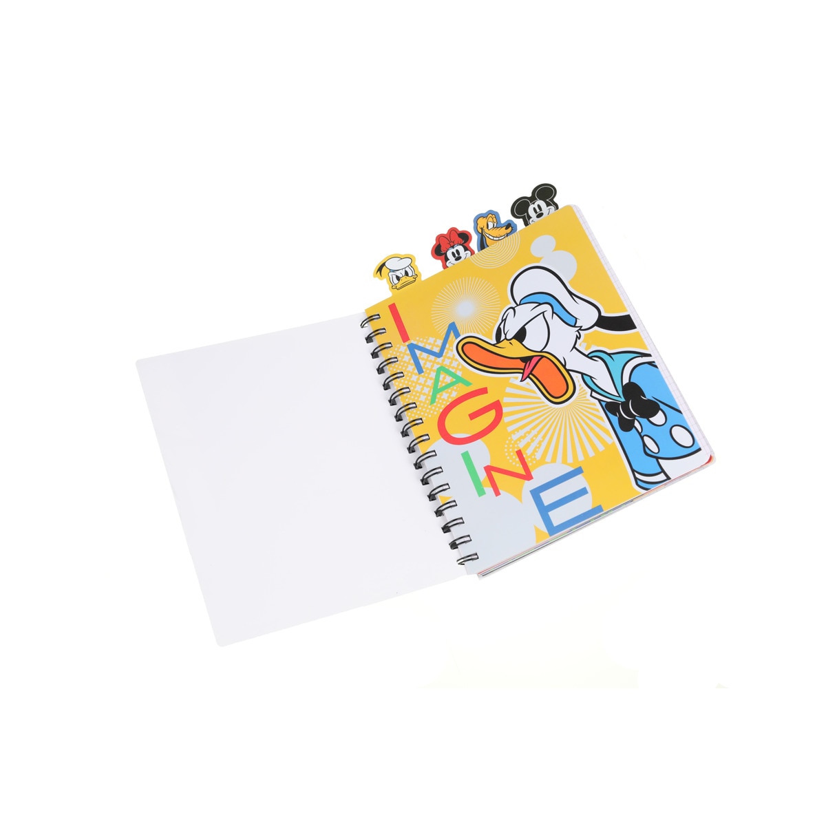 Cuaderno espiral con divisores 80 g 100 hojas Mickey Mouse Coolpack Surtido-3