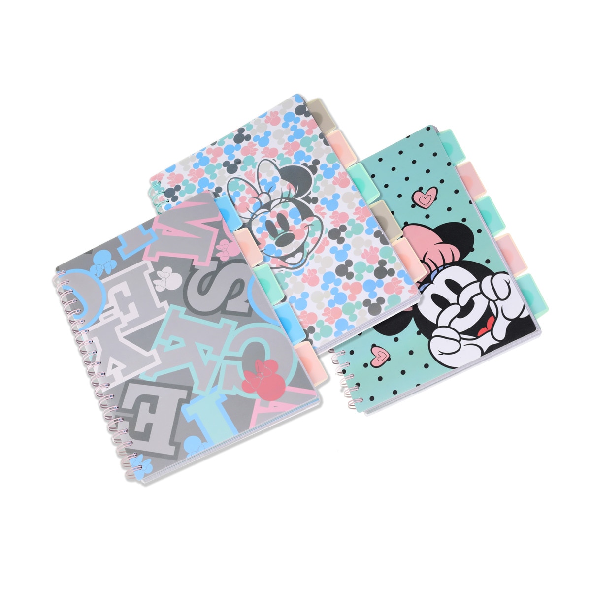 Cuaderno Project Book con divisores 80g 100 hojas Minnie Mouse Coolpack Surtido-1