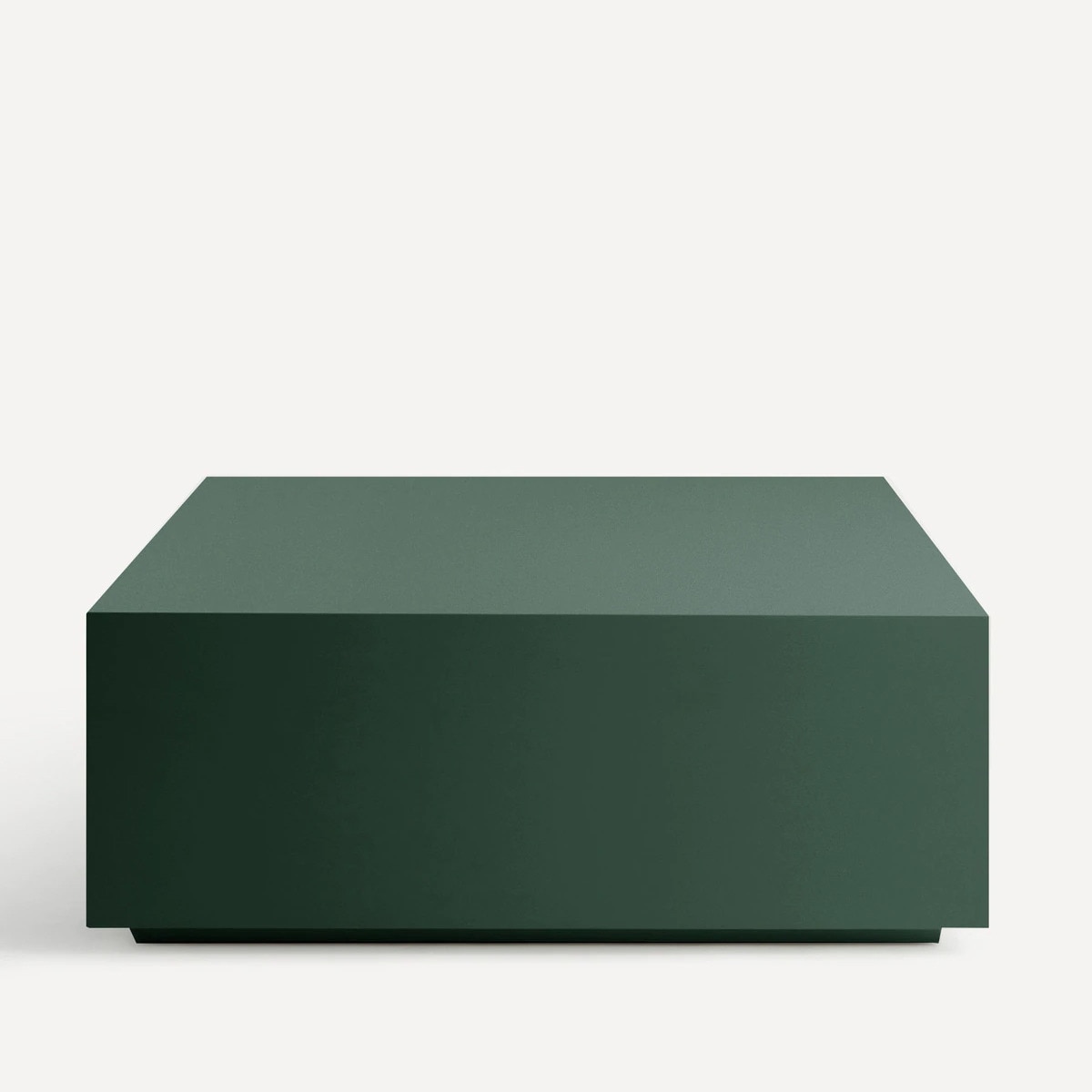 Mesa de Centro Quadrada em Mate Ovar Verde-2