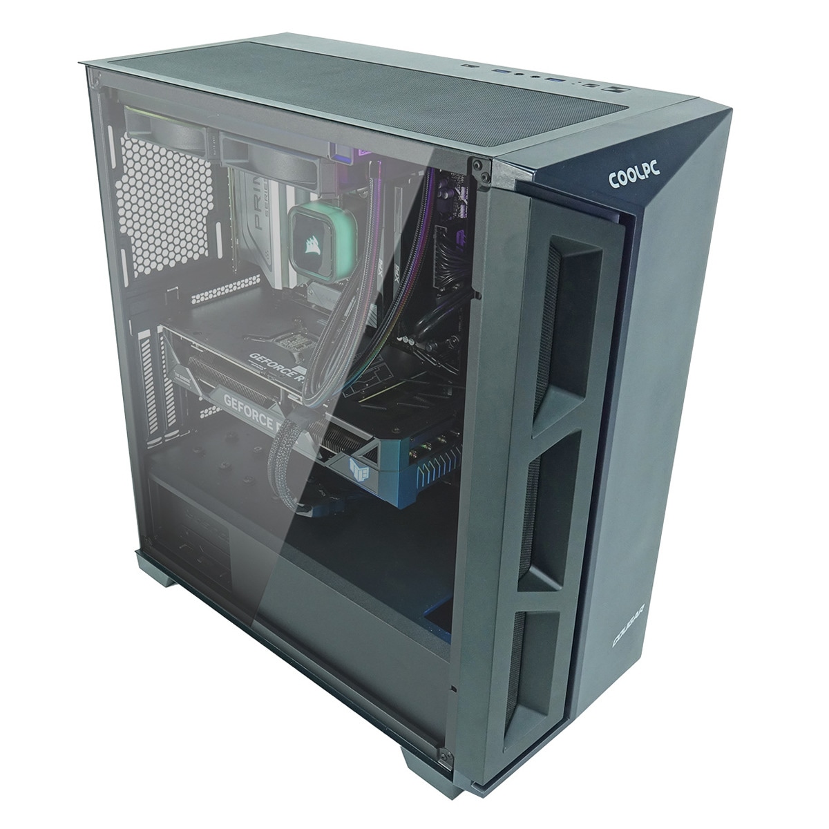 Sobremesa Gaming COOLPC Adamantium V2, Ryzen 9-7900X, 32GB, 2TB SSD, GeForce RTX 4070 Ti 12 GB, W11 4