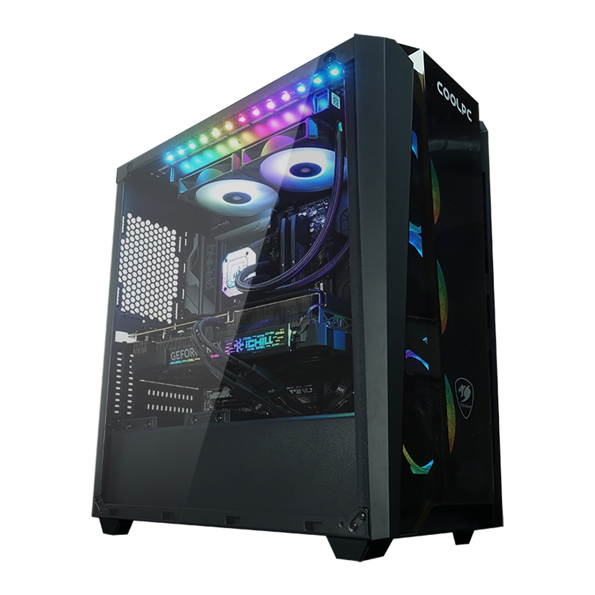 Sobremesa Gaming COOLPC Aureum, Ryzen 9.7900X, 64GB, 2TB SSD, GeForce RTX 4080 16 GB, W11 3