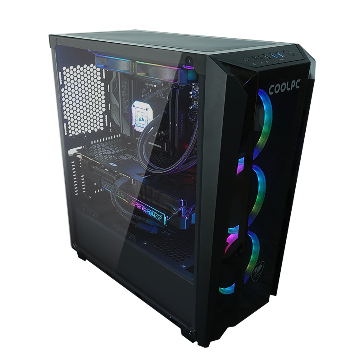 Sobremesa Gaming COOLPC Aureum, Ryzen 9.7900X, 64GB, 2TB SSD, GeForce RTX 4080 16 GB, W11 4