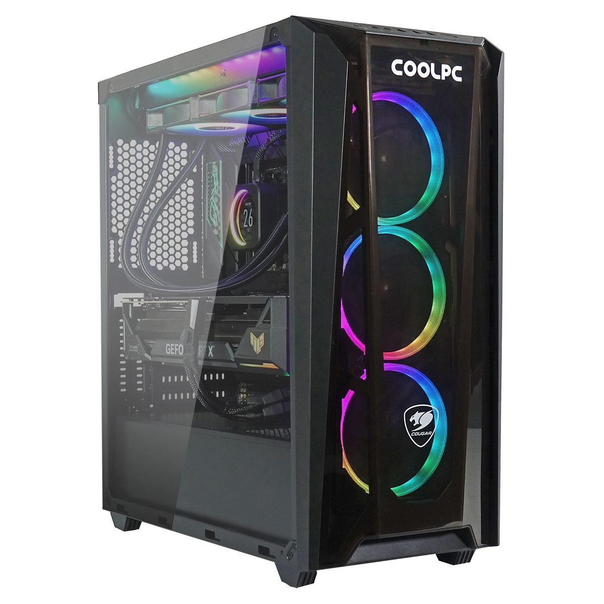 Sobremesa COOLPC Argentum, Ryzen 9-7950X3D, 64GB, 4TB SSD, GeForce RTX 4090 24GB, W11 1