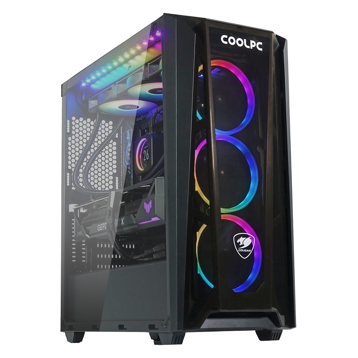 Sobremesa COOLPC Argentum, Ryzen 9-7950X3D, 64GB, 4TB SSD, GeForce RTX 4090 24GB, W11 3