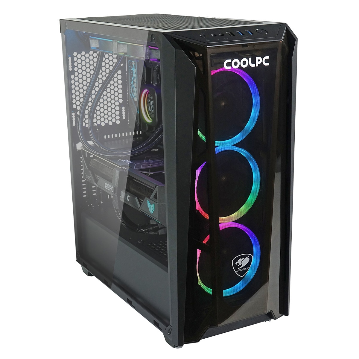 Sobremesa COOLPC Argentum, Ryzen 9-7950X3D, 64GB, 4TB SSD, GeForce RTX 4090 24GB, W11 4